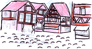Des maisons